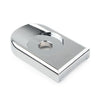 Harley Chrome Rear Seat Bolt Tab Screw Mount Cover Spacer