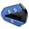 YAMAHA YZFR6 (2017-2021) Blue Aluminum Kickstand Foot Support Pad