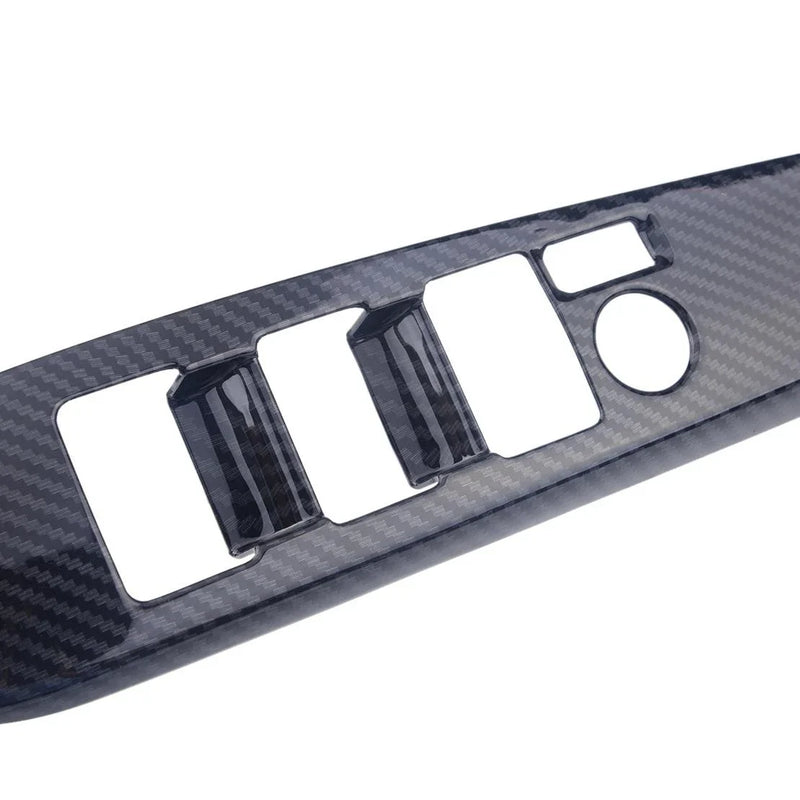 Toyota Camry 4 x Window Lift Switch Button Carbon Fiber Trim (2018-2023)