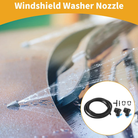 Chevrolet Malibu Windshield Washer Nozzle Kit with Fluid Hose