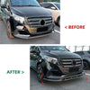 Benz V Class Front Spoiler Lip Splitter (2024-2025)