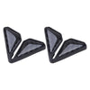 ZX Black Anti-Scratch Car Door Corner Protective Covers
