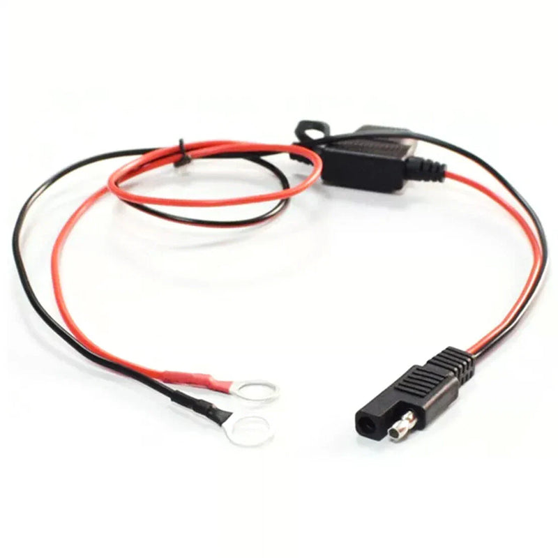 Battery Charging 12V SAE to O Ring Connection Cable Adapter