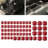 Harley Touring Road King Street Glide Red 61X Engine Bolt Topper Cap (1999-2006)