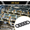 Oil Seal 45x65x8mm NBR Black 5pcs