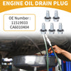 Buick 5 Pcs Oil Drain Plug Pan Thread Repair