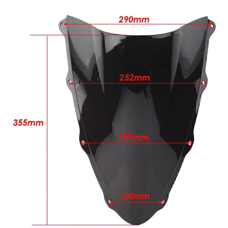 Ducati 1299 Deep Iridium ABS Motorcycle Windshield (2015-2019)