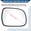Lexus RX330 Heated Right Side Mirror Glass (2006-2009)
