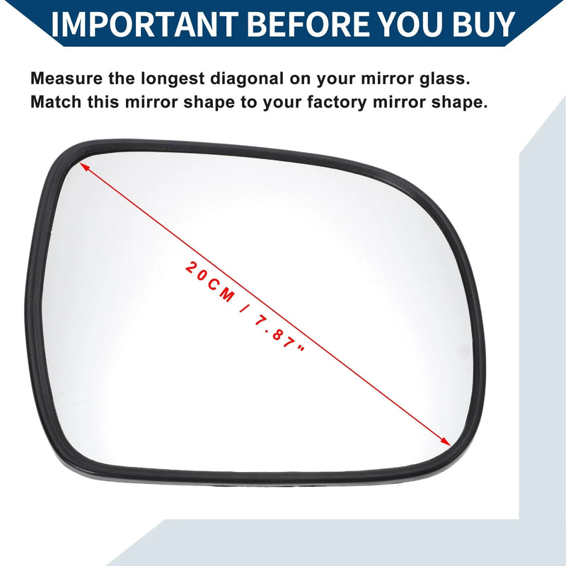 Lexus RX330 Heated Right Side Mirror Glass (2006-2009)