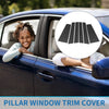 Toyota Highlander 6 Pcs Door Pillar Window Trim Carbon Fiber (2014-2023)