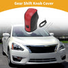 Nissan Altima Red Carbon Fiber Gear Shift Knob Cover (2019-2024)