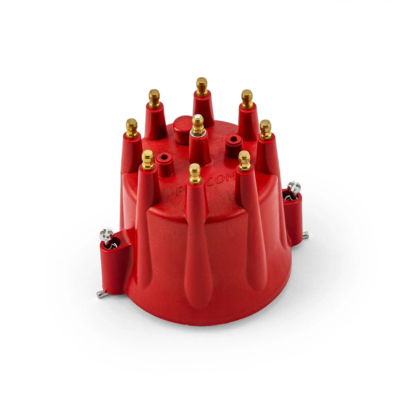 MSD Style Red Male Pro Billet Distributor Clip Down Cap (91mm)