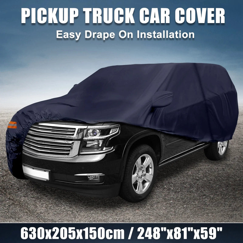 Chevrolet Tahoe 4-Door SUV (2007-2024) Navy Blue 190T PU Car Cover