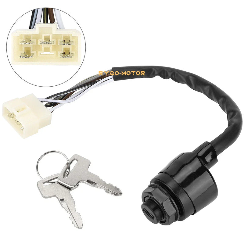 Kawasaki Mule 600 610 4000 4010 Ignition Key Switch