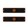 87-95 Jeep Wrangler YJ Front Bumper Side Marker Lights (1987-1995)