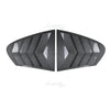 BMW 5-Series Carbon Look Rear Side Window Louver Vent Cover (2011–2017)