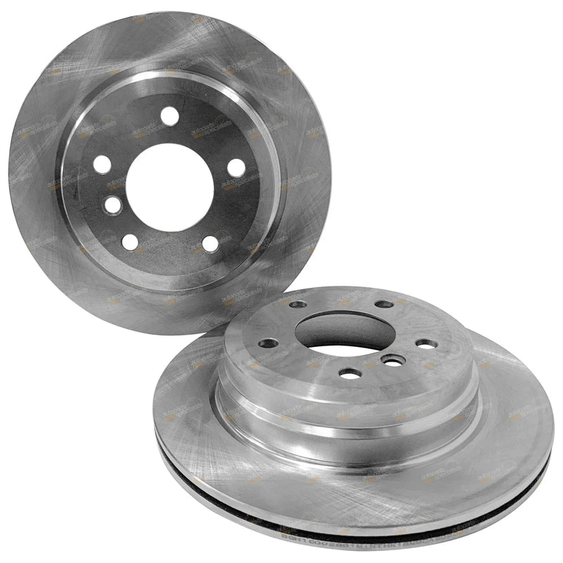 BMW 318i E30 Rear Disc Brake Rotors 300mm OD / 185mm H (1983-1987)