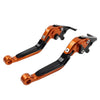 BMW R1200GS R1200GS ADV Orange Extendable Brake Clutch Levers (2004-2013)