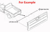 Mitsubishi / L200 / Triton RH Rear Tailgate Lock Latch (1986-1994)
