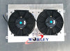 Ford Mustang / Mercury Cougar 1967-1970 Aluminum Shroud & Fans