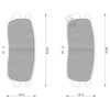 Mitsubishi Delica P25 Brembo Rear Disc Brake Pads 2.5L 2.8L (1994-1996)