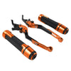 Honda ADV150 Orange Extendable Brake Clutch Levers Grip Set (2019-2020)