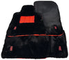 Rolls Royce Phantom Sedan - Red Leather Sheepskin Floor Mats