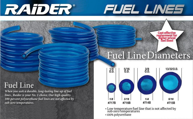 ATV UTV Snowmobile Motorcycle 5' fuel line / primer line