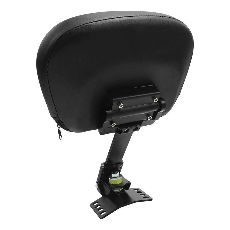 Harley Road Glide King Black Plug-In Driver Backrest Pad (1997-2025)