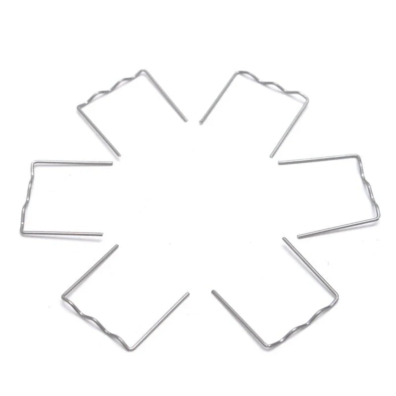 Car Auto Pre-Cut Flat Staples 100pcs 0.6mm