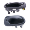 Hyundai Excel X3 (1994-2000) Grey Front / Rear Inner Door Handle Set of 2