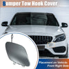 Mercedes-Benz (2019-2023) Dark Silver Front Car Bumper Tow Hook Cover