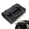 Black Motorcycle Universal Tool Bag Side Storage Saddle Bag Pouch