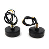 Car 12V LED Round Smoke Turn Signal Indicator Light