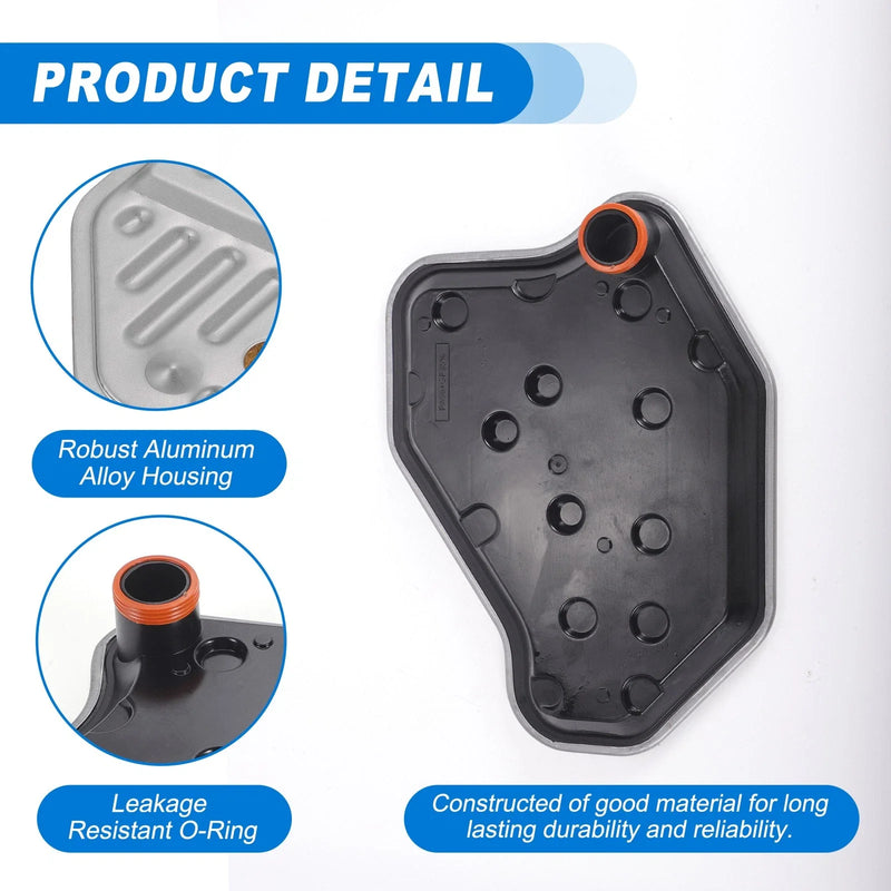 Ford Bronco AOD-E Car Transmission Fluid Filter Oil Pan (1980-1996)