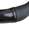 Car SUV 38cm PU Leather Steering Wheel Cover