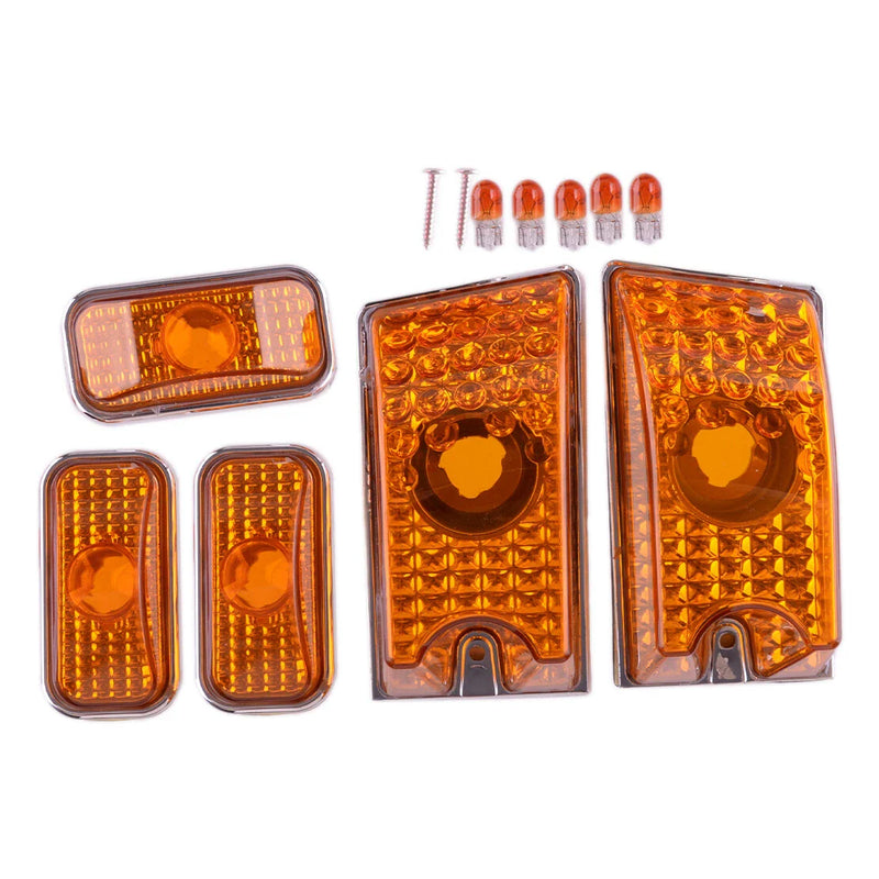 03-09 Hummer H2 5 x LED Cab Roof Top Marker Lights (2003-2009)