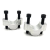 YAMAHA TENERE 700 (2019-2023) Silver Handlebar Riser Clamp Kit