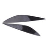 Benz W204 C Class Carbon Fiber Headlight Eyelid Covers (2007-2014)