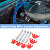 Chevy Ford Spark Plug Looms Separators 7/8/9mm Red