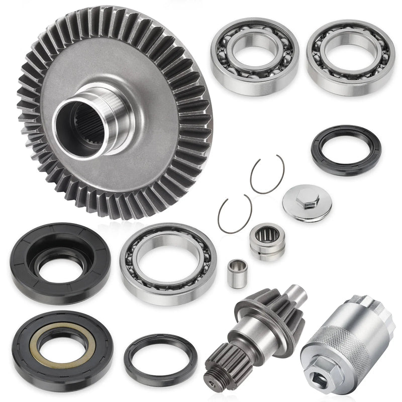 Honda Rancher TRX350 TRX400 Rear Diff Final Drive Pinion Ring Gear Bearings (2000–2011)