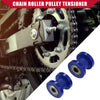 Mini Bike Motorcycle Blue 8mm 10mm Chain Roller Pulley Tensioners