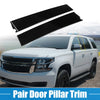 Cadillac Chevy Pair B-Pillar Trim Panel Left Right Windshield Outer