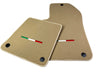 Ferrari 599 Coupe Beige Floor Mats (2006-2012)