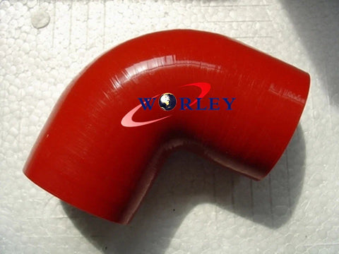 Turbo Intercooler Intake Pipe - Blue 63mm 2.5" 90° Silicone Elbow Hose