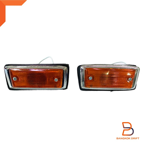 Toyota Hilux Ute, Celica Side Marker Indicator Blinkers Pair (1971-1985)