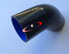 45�� Bend Elbow Silicone Hose 2"
