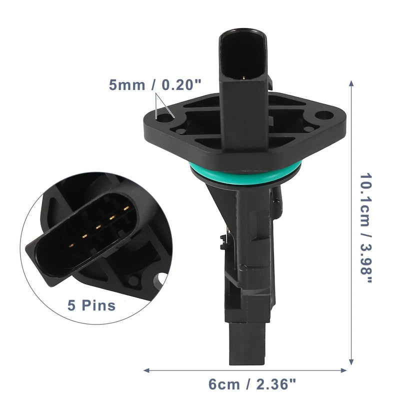 Ford Mustang Mass Air Flow Meter Sensor 5 Pin