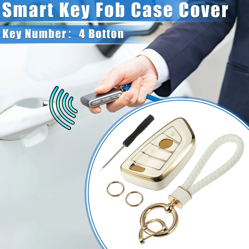BMW X1 X3 X5 X6 X7 4 x Key Fob Covers (2010-2023)