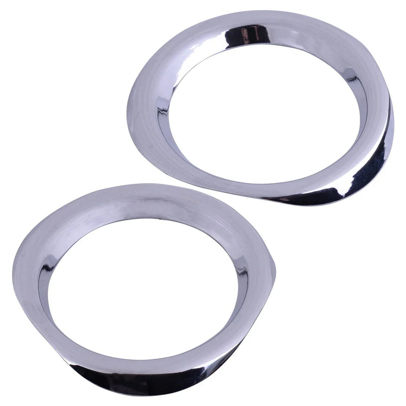 Toyota C-HR 2 x Chrome Front Fog Light Lamp Covers (2016-2018)